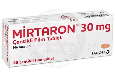 MIRTARON 30 MG 28 FILM TABLET