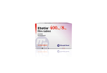 ETOTIO 400 MG/8 MG 14 FILM TABLET