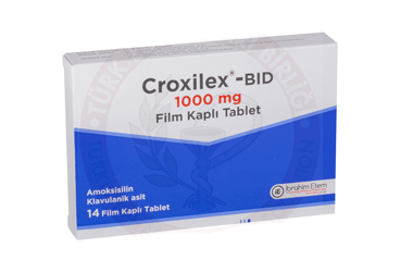 CROXILEX-BID 875 MG / 125 MG FILM KAPLI TABLET (14 ADET)