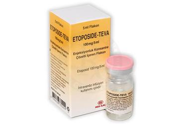 ETOPOSIDE-TEVA 100 MG 1 FLAKON