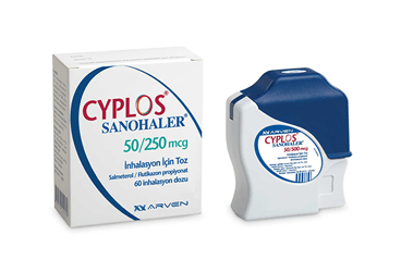 CYPLOS SANOHALER 50/250 MCG INHALASYON ICIN TOZ 60 DOZ