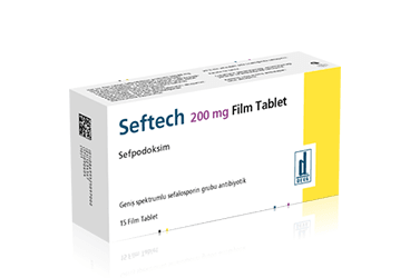 SEFTECH 200 MG 15 FILM TABLET