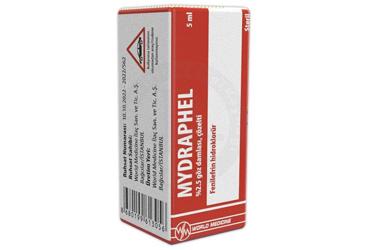 MYDRAPHEL %2.5 GOZ DAMLASI, COZELTI