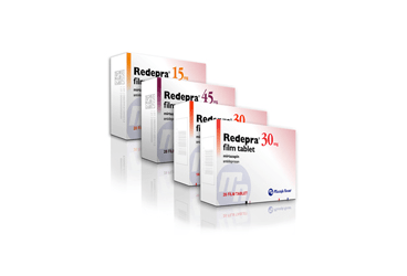 REDEPRA 15 MG 28 FILM TABLET
