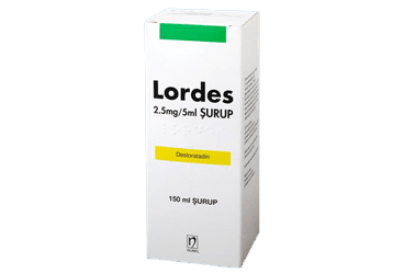 LORDES 2,5 MG/5 ML SURUP 150 ML