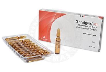 GERALGINE-M  2 ML 1 MG 10 AMPUL