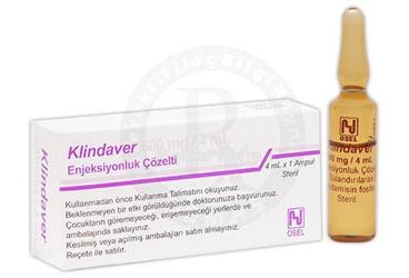 KLINDAVER  600 MG 1 AMPUL