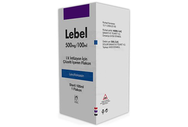 LEBEL 500 MG/100 ML I.V. İNFÜZYON İÇİN ÇÖZELTİ