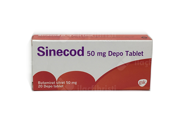 SINECOD DEPO 50 MG 10 TABLET