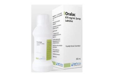 ORALAC 670 MG/ML ŞURUP(250 ML ŞİŞE)