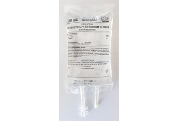 NEOFLEKS %5 DEKSTROZ %045 SODYUM KLORUR SUDAKI  COZELTISI 1000 ML SETSIZ