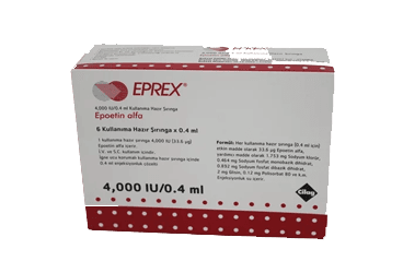 EPREX 0,4 ML  4000 IU 6 HAZIR SIRINGA