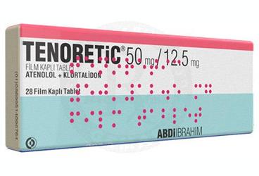 TENORETIC 50 MG/12,5 MG 28 FILM TABLET