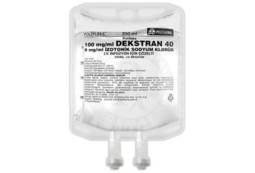 POLIFLEKS DEKSTRAN 40 IZOTONIK SODYUM KLORUR SOLUSYON 250 ML SETSIZ(PVC)
