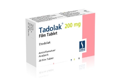 TADOLAK 200 MG 20 FILM TABLET
