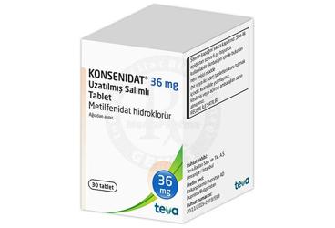 KONSENIDAT 36 MG UZATILMIS SALIMLI TABLET (30 TABLET)