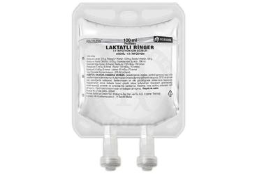 POLIFLEKS LAKTATLI RINGER SOLUSYONU 100 ML (PVC TORBA) SETSIZ