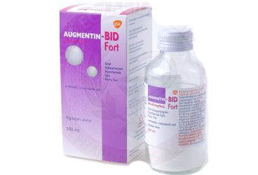 AUGMENTIN 400 MG+57 MG/5 ML ORAL
SUSPANSIYON HAZIRLAMAK ICIN KURU TOZ 100 ML