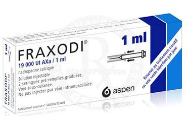 FRAXODI 19000 IU AXA/1 ML SC ENJEKTABL SOLUSYON 2 ENJEKTOR