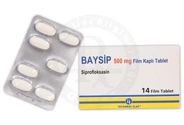 BAYSIP 500 MG FILM KAPLI TABLET (14 TABLET)