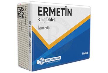 ERMETIN 3 MG TABLET (4 TABLET)