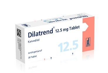 DILATREND 12,5 MG 30 TABLET