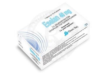 ESELAN 40 MG IV ENJEKSIYON ICIN LIYOFILIZE TOZ ICEREN FLAKON
