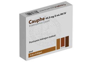 CAUPHE 45,5 MG/2 ML IM/IV ENJ. COZ. ICEREN AMPUL