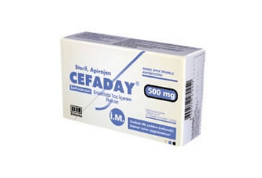 CEFADAY IM 500 MG 1 FLAKON