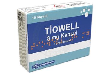 TIOWELL 8 MG KAPSUL (10 KAPSUL)