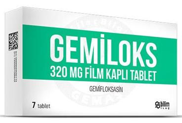 GEMILOKS 320 MG FILM KAPLI TABLET (7 TABLET)