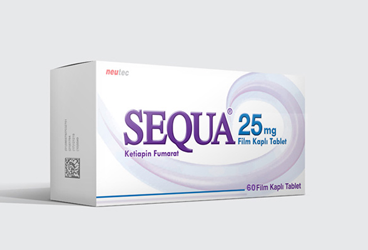 SEQUA 25 MG 90 FILM TABLET
