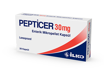 PEPTICER 30 MG 28 ENTERIK MIKROPELLET KAPSUL