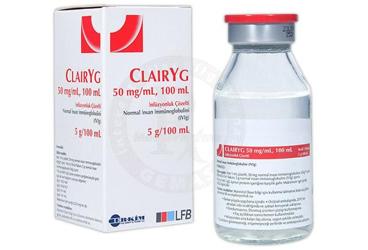 CLAIRYG 50 MG/ML, 100 ML INFUZYONLUK COZELTI (1 FLAKON)