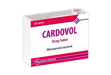 CARDOVOL 50 MG TABLET (20 TABLET)