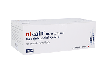 NTCAIN 100 MG/10ML IM AMPUL(50 AMPUL)