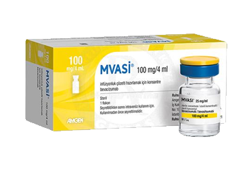 MVASI 100 MG/4 ML INFUZYONLUK COZELTI HAZIRLAMAK ICIN KONSANTRE (1FLAKON)