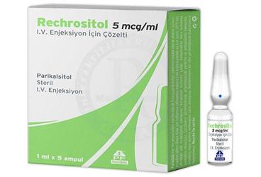 RECHROSITOL 5 MCG/ML IV ENJEKSIYONLUK COZELTI (5 AMPUL)