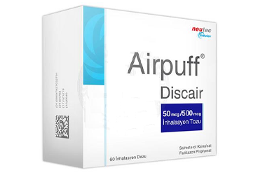 AIRPUFF DISCAIR 50MCG/500 MCG INHALASYON TOZU (60 DOZ)