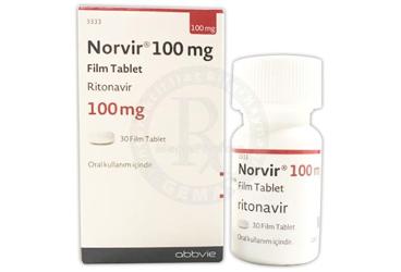 NORVIR 100 MG 30 FILM TABLET