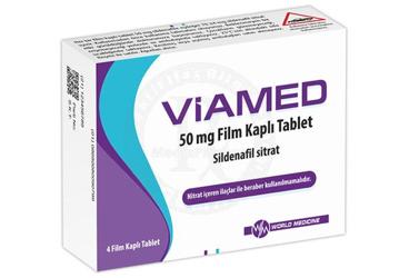 VIAMED 50 MG FILM KAPLI TABLET (4 TABLET)