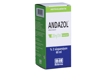 ANDAZOL 200 MG/10 ML SUSPANSIYON, 60 ML