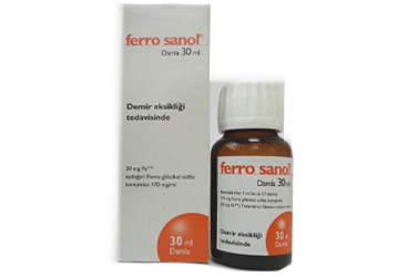 FERRO SANOL 170 MG 30 ML DAMLA