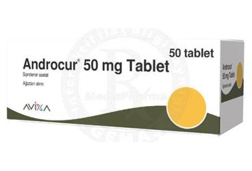 ANDROCUR 50 MG TABLET (50 TABLET)