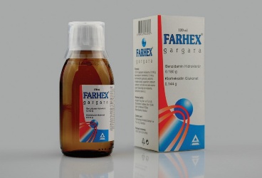 FARHEX 22,5 MG + 18 MG/ 15 ML GARGARA