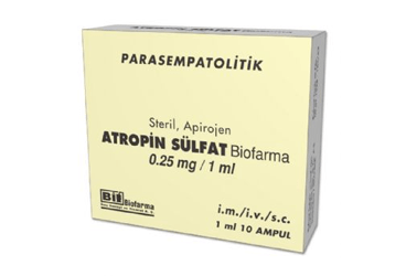 ATROPIN SULFAT BIOFARMA 0,25 MG/1 ML 10 AMPUL