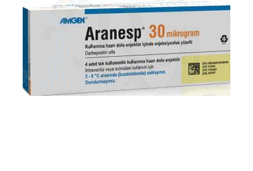 ARANESP 30 MCG/0,3 ML ENJEKSIYONLUK COZELTI ICEREN KULLANIMA HAZIR ENJEKTOR
