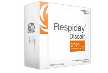 RESPIDAY DISCAIR 9/320 MCG INHALASYON ICIN TOZ (60 DOZ)