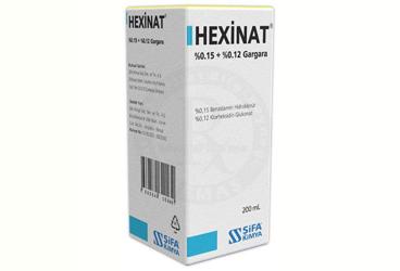 HEXINAT %0.15 + %0.12 GARGARA (200 ML)