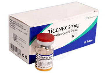 TIGENEX 50 MG INFUZYONLUK COZELTI ICIN TOZ  (10 FLAKON)